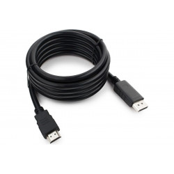 Кабель DisplayPort - HDMI Cablexpert CC-DP-HDMI-3M 3 м черный