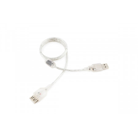 Кабель USB 2.0 Type-A - USB 2.0 Type-A Cablexpert CCF-USB2-AMAF-TR-0.75M 0.75 м белый