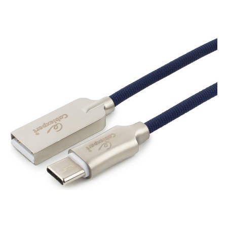 Кабель USB Type-C - USB 2.0 Type-A Cablexpert CC-P-USBC02Bl-1M 1 м синий