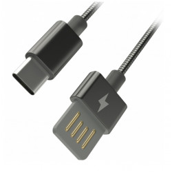 Кабель USB Type-C - USB 2.0 Type-A Ritmix RCC-436 1 м серебристый