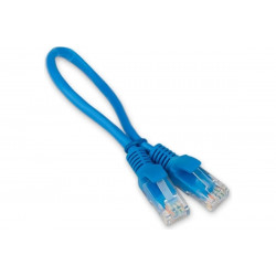 Патч-корд Cablexpert PP10-0.25M/B синий 0.25м
