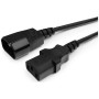 Кабель питания IEC 320 C13 - IEC 320 C14 Cablexpert PC-189-1-3M 3 м черный