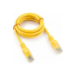 Патч-корд Cablexpert PP12-1M/Y желтый 1м