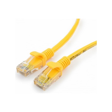 Патч-корд Cablexpert PP12-1M/Y желтый 1м