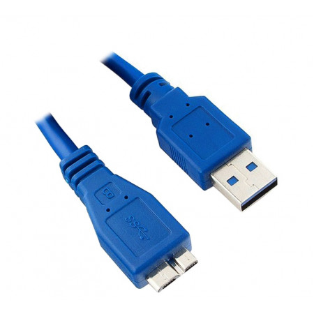 Кабель USB 3.0 Type-A - micro USB-B ExeGate EX-CC-USB3-AMmicroBM9P-1.0 1 м синий