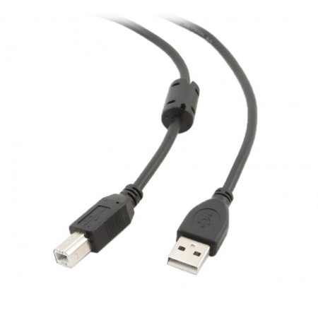 Кабель USB 2.0 Type-A - USB 2.0 Type-B Cablexpert CCF-USB2-AMBM-6 1.8 м черный