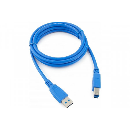 Кабель USB 3.0 Type-A - USB 3.0 Type-B Cablexpert CCP-USB3-AMBM-6 1.8 м синий