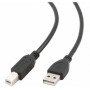 Кабель USB 2.0 Type-A - USB 2.0 Type-B Cablexpert CCF-USB2-AMBM-15 4.5 м черный