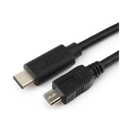 Кабель USB 2.0 Type-C - micro USB-B Cablexpert CCP-USB2-mBMCM-6 1.8 м черный