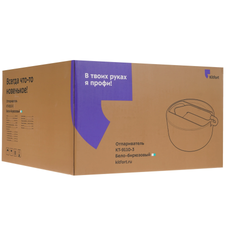 Отпариватель Kitfort КТ-9110-3 белый
