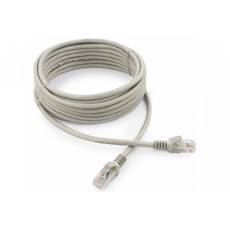 Патч-корд Cablexpert PP12-5M серый 5м