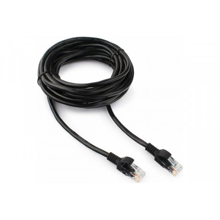 Патч-корд Cablexpert PP12-5M/BK черный 5м