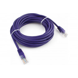 Патч-корд Cablexpert PP12-5M/V фиолетовый 5м