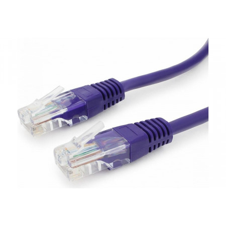 Патч-корд Cablexpert PP12-5M/V фиолетовый 5м