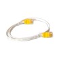 Патч-корд SHIP F3025WH0050-P белый 0.5м