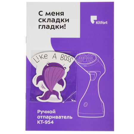 Отпариватель Kitfort КТ-954-1 белый