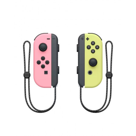 Джойстик беспроводной/проводной Nintendo Joy-con розовый/желтый/черный