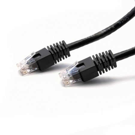 Патч-корд SHIP S6025BK0500-P черный 5м