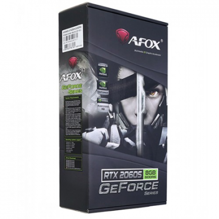 Видеокарта AFOX RTX 2060 SUPER (AF2060S-8192D6H2) черный