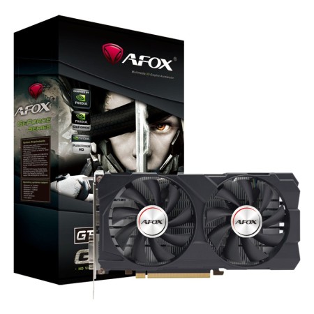 Видеокарта AFOX GeForce GTX 1660 Ti ATX Dual Fan (AF1660TI-6144D6H4) 6 Гб черный