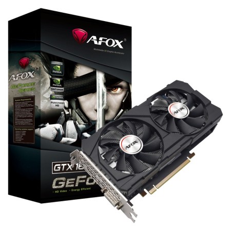 Видеокарта AFOX GeForce GTX 1660 Ti ATX Dual Fan (AF1660TI-6144D6H4) 6 Гб черный