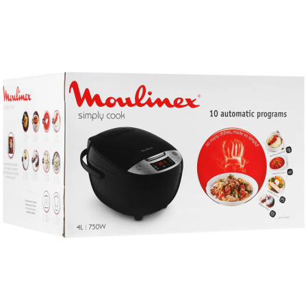 Мультиварка MOULINEX SIMPLY COOK MK611832 (7211004519) чёрный