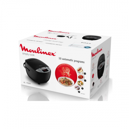 Мультиварка MOULINEX SIMPLY COOK MK611832 (7211004519) чёрный