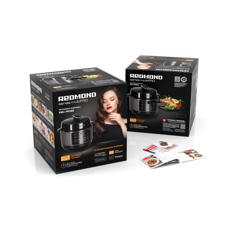 Мультиварка-скороварка Redmond RMC-PM388 бронзовый