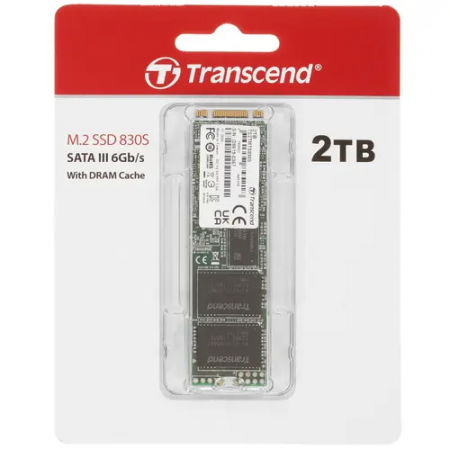 2 ТБ SSD диск Transcend MTS830S (TS2TMTS830S) зеленый