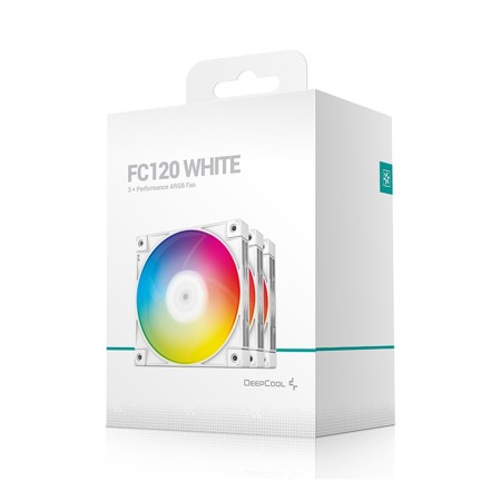 Комплект вентиляторов Deepcool FC120 WHITE-3 в1 (R-FC120-WHAMN3-G-1) 3шт белый