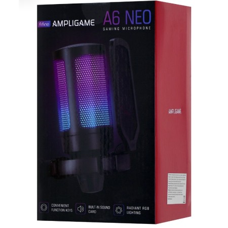 Микрофон Fifine Ampligame A6 Neo черный
