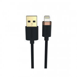 Кабель Lightning 8-pin MFI - USB 2.0 Type-A Duracell USB7012A 1 м черный