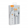 Кабель Lightning 8-pin - USB 2.0 Type-A LDNIO LS432 (LS432 Lightning) 2 м серый
