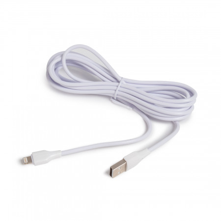 Кабель Lightning 8-pin - USB 2.0 Type-A LDNIO LS543 (LS543 Lightning) 3 м белый