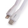 Кабель Lightning 8-pin - USB Type-C LDNIO LC131-I 1 м белый