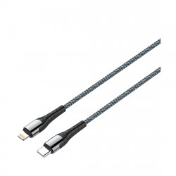 Кабель Lightning 8-pin - USB Type С LDNIO LC111 (LC111 Type-C to Lightning) 1 м серый