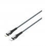 Кабель Lightning 8-pin - USB Type С LDNIO LC111 (LC111 Type-C to Lightning) 1 м серый