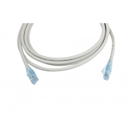 Патч-корд Hyperline PC-LPM-UTP-RJ45-RJ45-C6-3M-LSZH-GY серый 3м