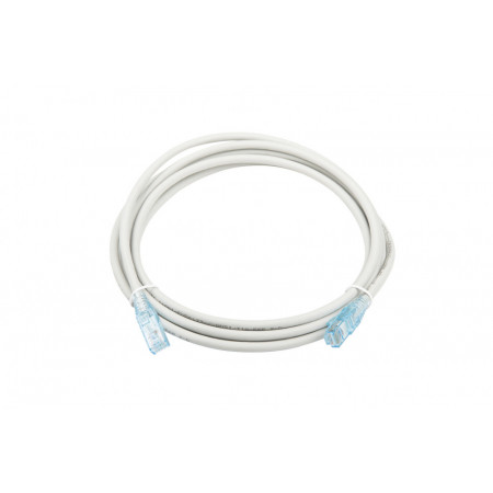 Патч-корд Hyperline PC-LPM-UTP-RJ45-RJ45-C6-3M-LSZH-GY серый 3м