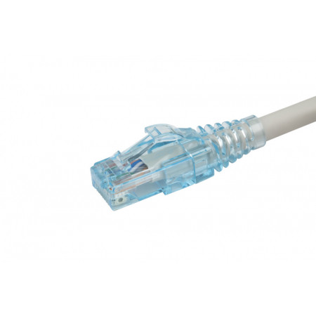 Патч-корд Hyperline PC-LPM-UTP-RJ45-RJ45-C6-3M-LSZH-GY серый 3м