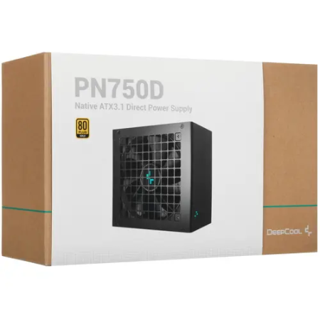 Блок питания DEEPCOOL PN750D (R-PN750D-FC0B-EU) чёрный
