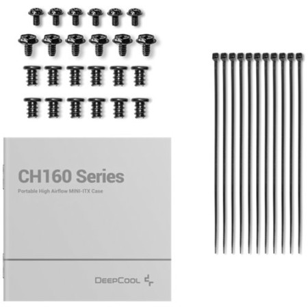 Корпус DeepCool CH160 (R-CH160-BKNGI0-G-1) черный