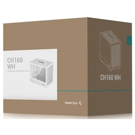 Корпус DeepCool CH160 (R-CH160-WHNGI0-G-1) белый