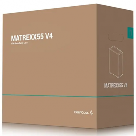 Корпус DEEPCOOL MATREXX 55 V4 (R-MATREXX55-BKADA4-G-4) черный