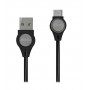 Кабель USB Type-C - USB 2.0 Type-A Ritmix RCC-439 1 м черный