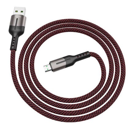 Кабель USB Type-C - USB 2.0 Type-A Hoco U68 1.2 м красный
