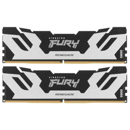 Оперативная память Kingston FURY Renegade Silver (KF576C38RSK2-32) 32 ГБ черно-белый