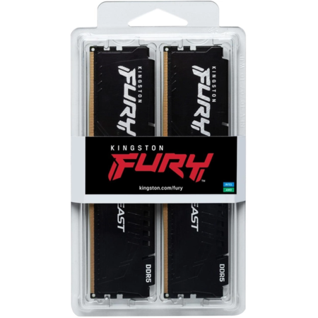 Оперативная память Kingston Fury Beast (KF564C32BBK2-32) чёрный