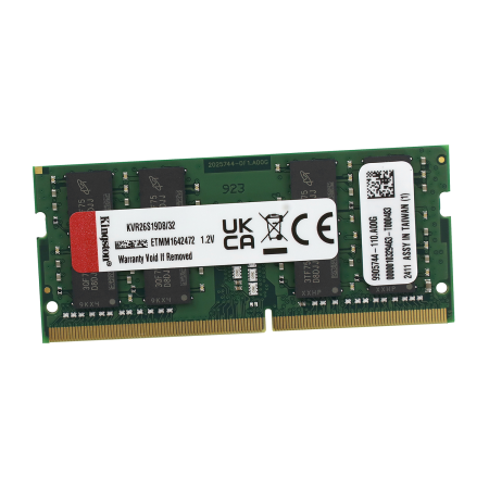Оперативная память Kingston ValueRAM (KVR26S19D8/32) 32 ГБ зелёный