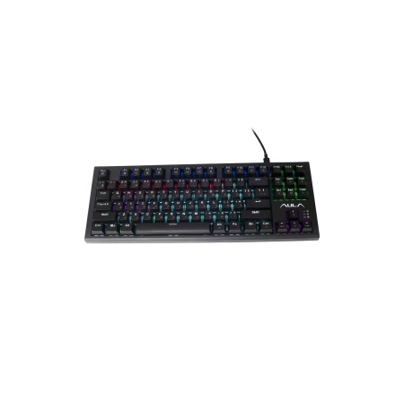 Клавиатура проводная AULA F3032 RED SWITCH чёрный